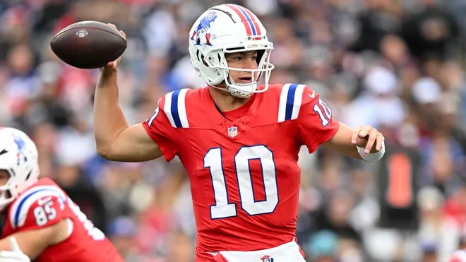 Drake Maye Handles Sunday&nbsp;Well